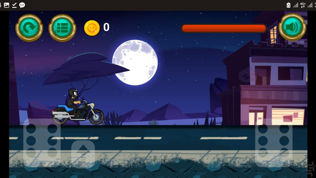 Apocalypse Moto - Gameplay image of android game