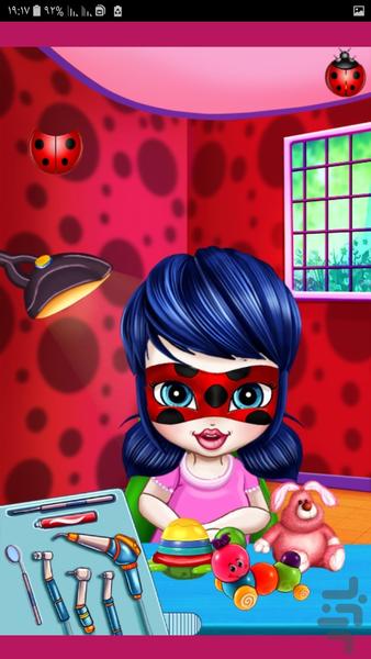 Baby Ladybug Dentist - Gameplay image of android game