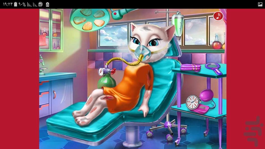 Kitty Mission Accident Er - Gameplay image of android game