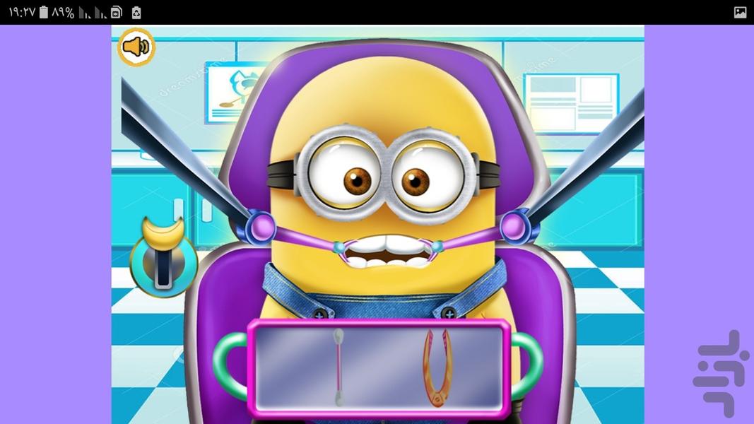 Minion Throat Doctor - Gameplay image of android game