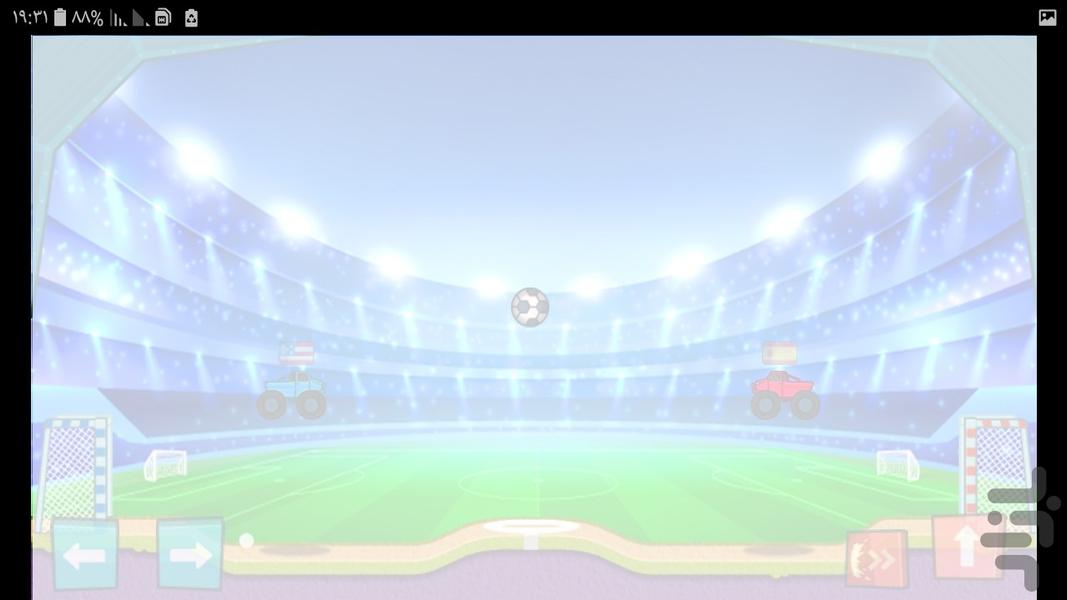 Monster Truck Soccer - Gameplay image of android game