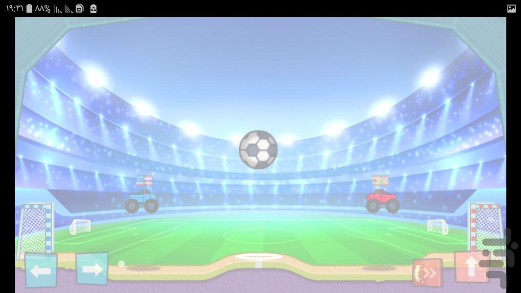 Monster Truck Soccer - Gameplay image of android game