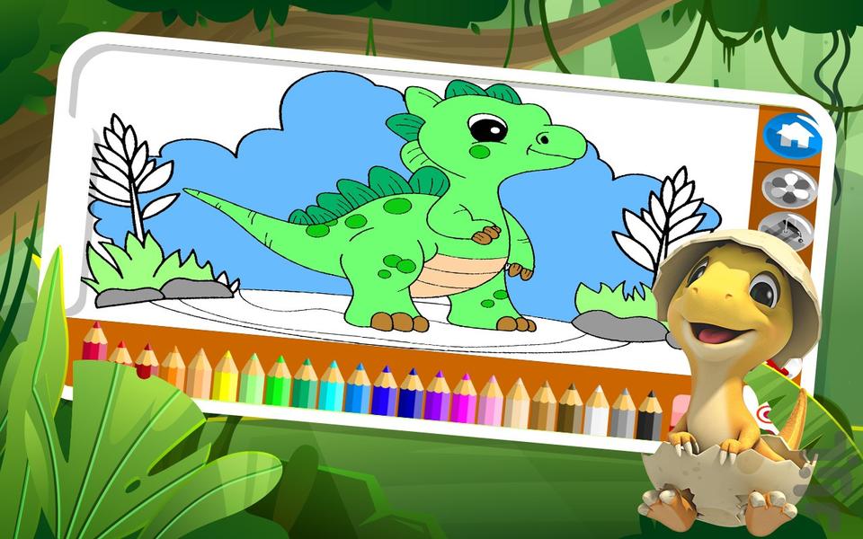 دنیای کارتون دایناسورها - Gameplay image of android game