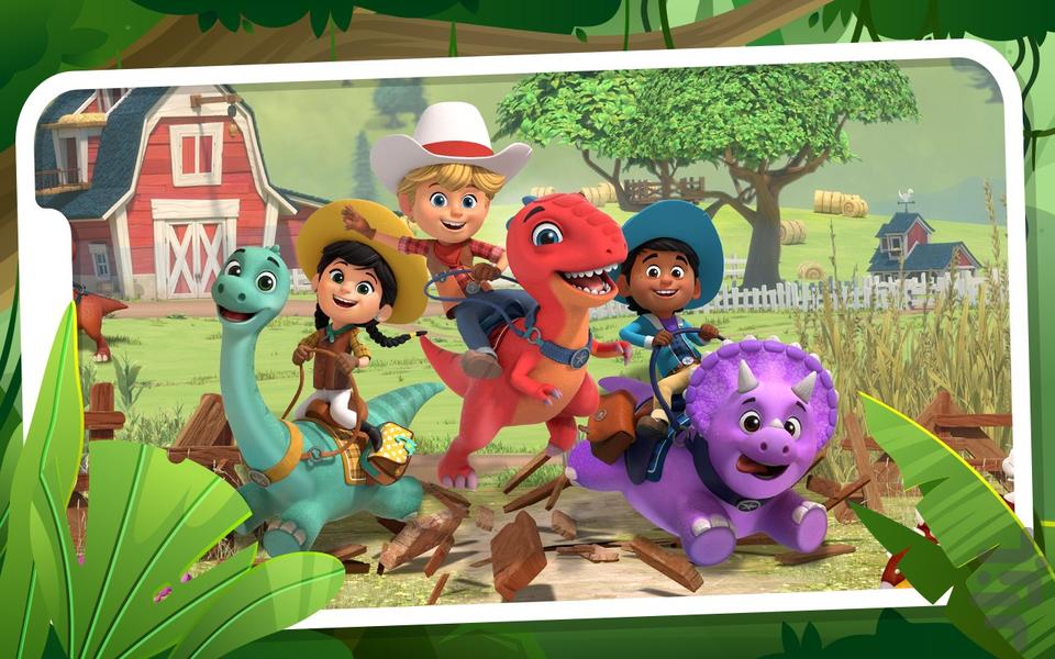 دنیای کارتون دایناسورها - Gameplay image of android game