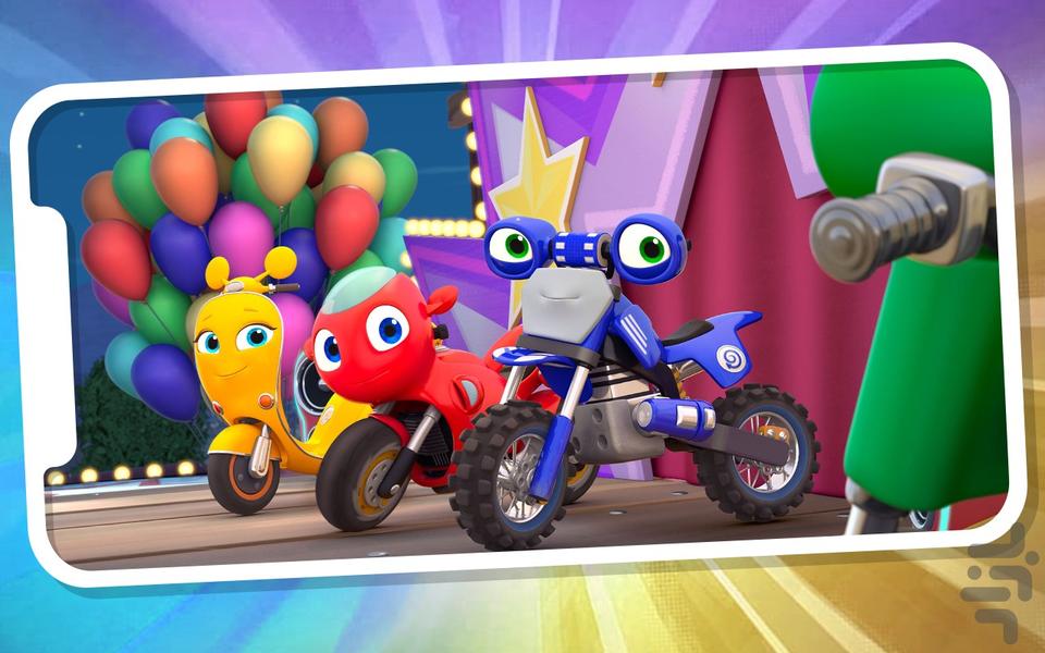 دنیای بازی و کارتون ریکی زوم - عکس بازی موبایلی اندروید