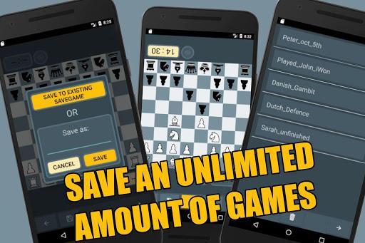 Chessboard: Offline  ۲-player free Chess App - عکس بازی موبایلی اندروید