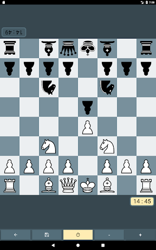 Chessboard: Offline 2-player free Chess App - Gameplay image of android game