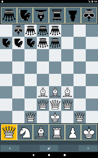 Chessboard: Offline 2-player free Chess App - Gameplay image of android game