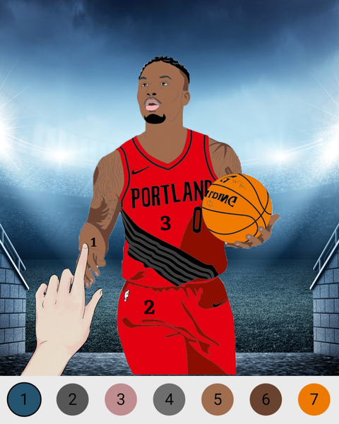 Color, Pixel, Basketball - عکس برنامه موبایلی اندروید