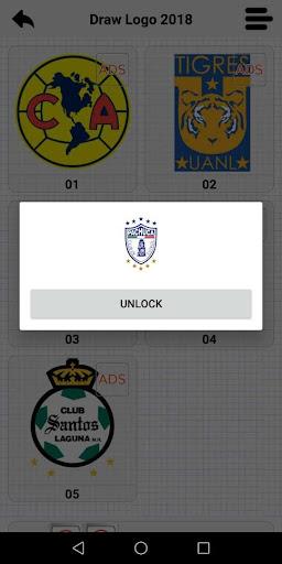 Draw ۲D Football Logo - عکس برنامه موبایلی اندروید