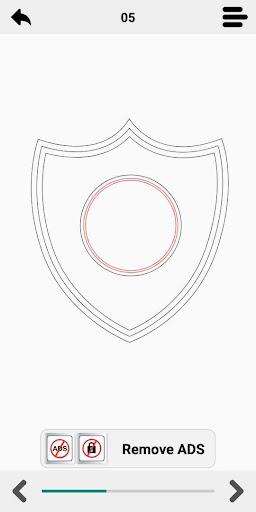 Draw ۲D Football Logo - عکس برنامه موبایلی اندروید