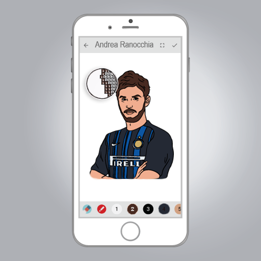 Cristiano Ronaldo Pixel Color - Image screenshot of android app