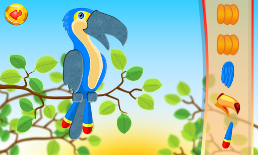 Animals puzzles for kids - عکس بازی موبایلی اندروید