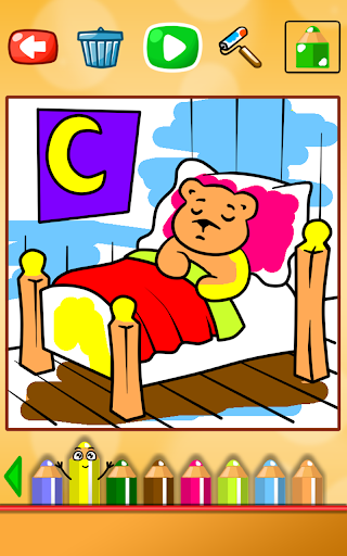 Coloring pages for kids- live - عکس بازی موبایلی اندروید