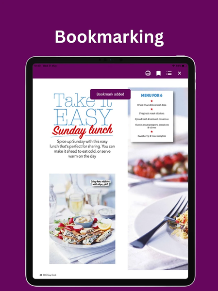 Easy Cook Magazine - Image screenshot of android app