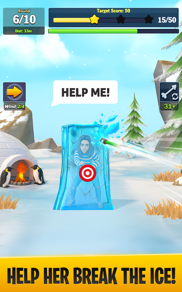 Aim Master: Sharp Archery Game - عکس بازی موبایلی اندروید