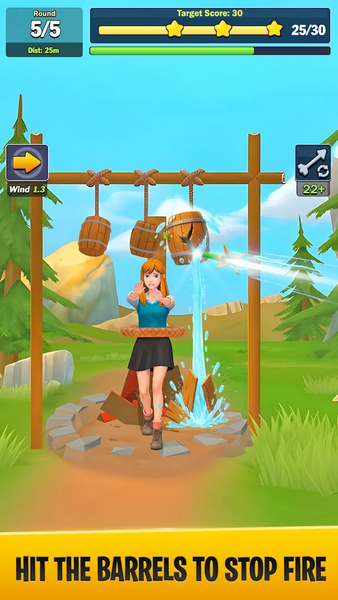 Aim Master: Sharp Archery Game - عکس بازی موبایلی اندروید