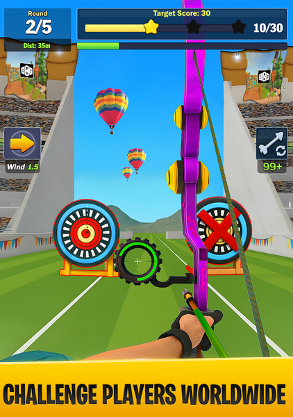 Aim Master: Sharp Archery Game - عکس بازی موبایلی اندروید