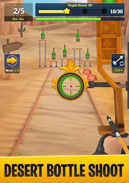 Aim Master: Sharp Archery Game - عکس بازی موبایلی اندروید