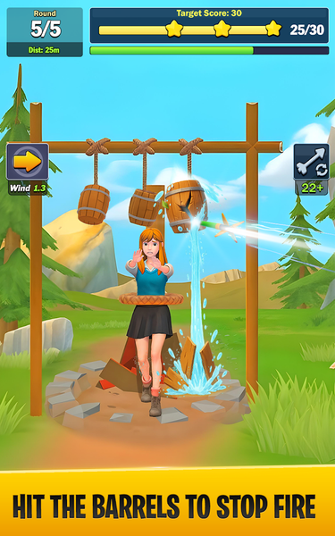 Aim Master: Sharp Archery Game - عکس بازی موبایلی اندروید