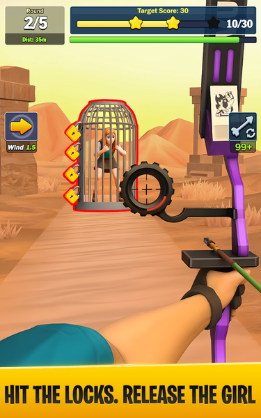 Aim Master: Sharp Archery Game - عکس بازی موبایلی اندروید