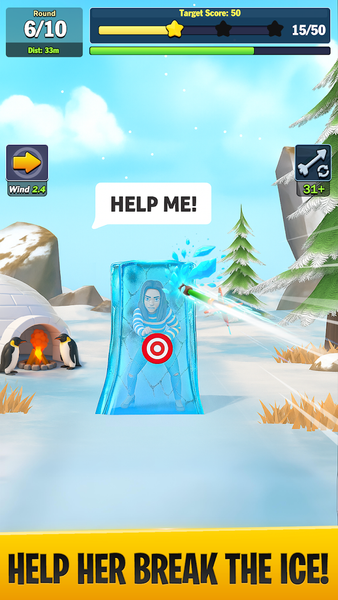 Aim Master: Sharp Archery Game - عکس بازی موبایلی اندروید