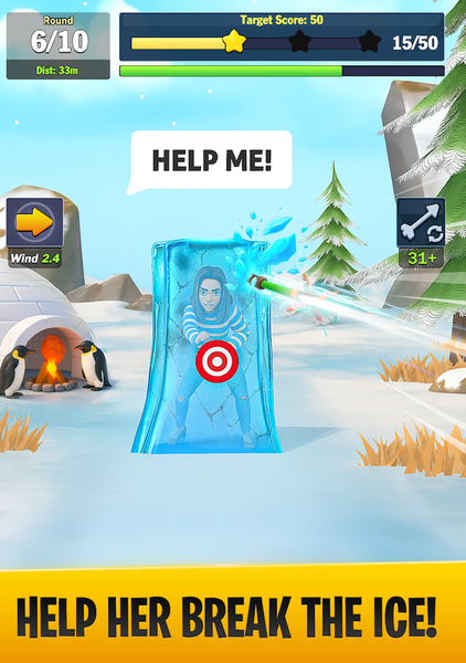 Aim Master: Sharp Archery Game - عکس بازی موبایلی اندروید