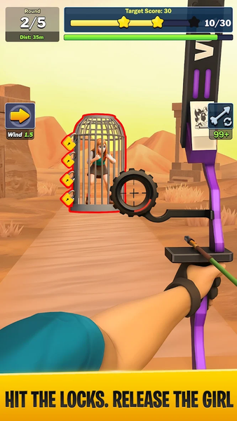 Aim Master: Sharp Archery Game - عکس بازی موبایلی اندروید