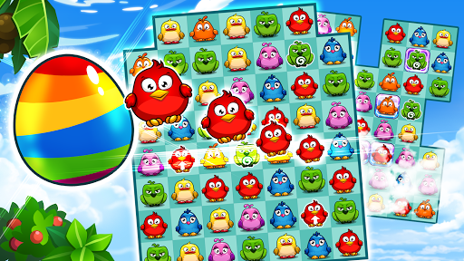 Birds Blast - Match 3 Mania - Gameplay image of android game