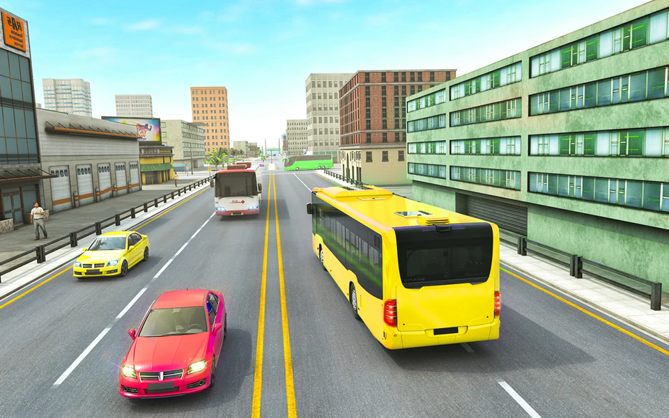 Bus Simulator ۳D Bus Games - عکس بازی موبایلی اندروید