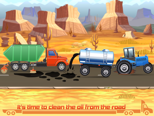 Kids Truck Game Road Adventure - عکس بازی موبایلی اندروید