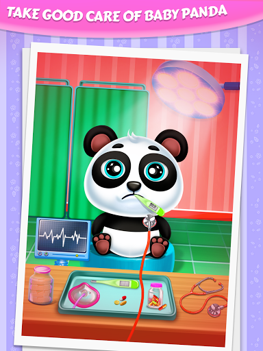 Panda Pet Care Center Game - Image screenshot of android app