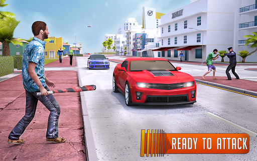 Miami Gangster Criminal Underworld-Grand Car Drive - Gameplay image of android game