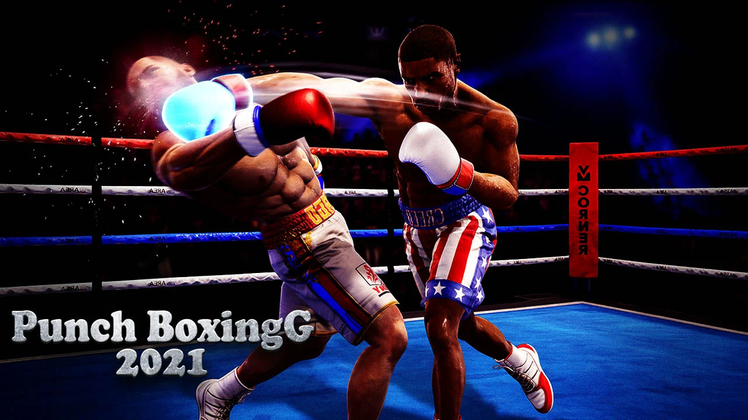 Punch Boxing Fighter The fight - Gameplay image of android game
