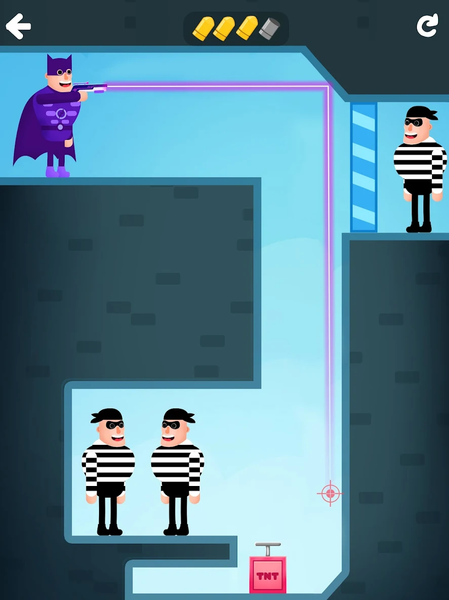 Bullet Master: Superhero Spy - Gameplay image of android game