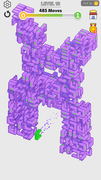 U Shape Puzzle - عکس برنامه موبایلی اندروید