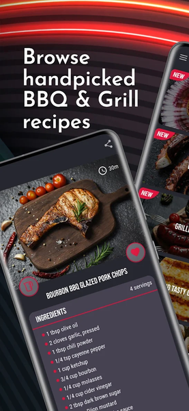 BBQ Grill Recipes - Image screenshot of android app
