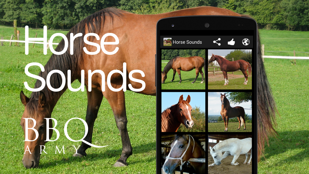 Horse Sounds - عکس برنامه موبایلی اندروید