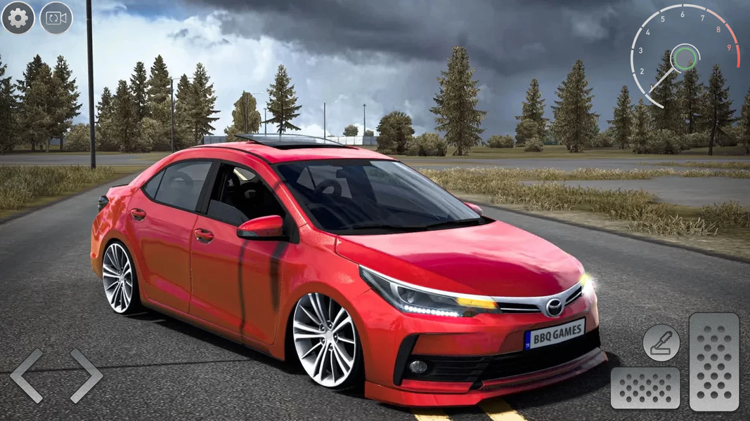 Corolla Car Parking Simulator - عکس بازی موبایلی اندروید