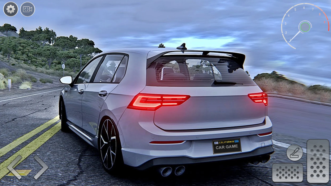 Golf GTI Car Parking Games - Gameplay image of android game