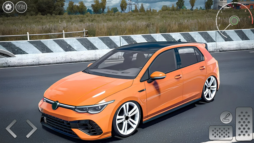 Golf GTI Car Parking Games - Gameplay image of android game