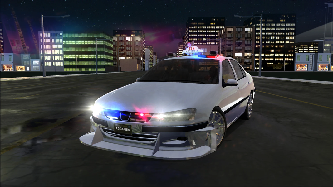 Taxi Driving Games - Gameplay image of android game
