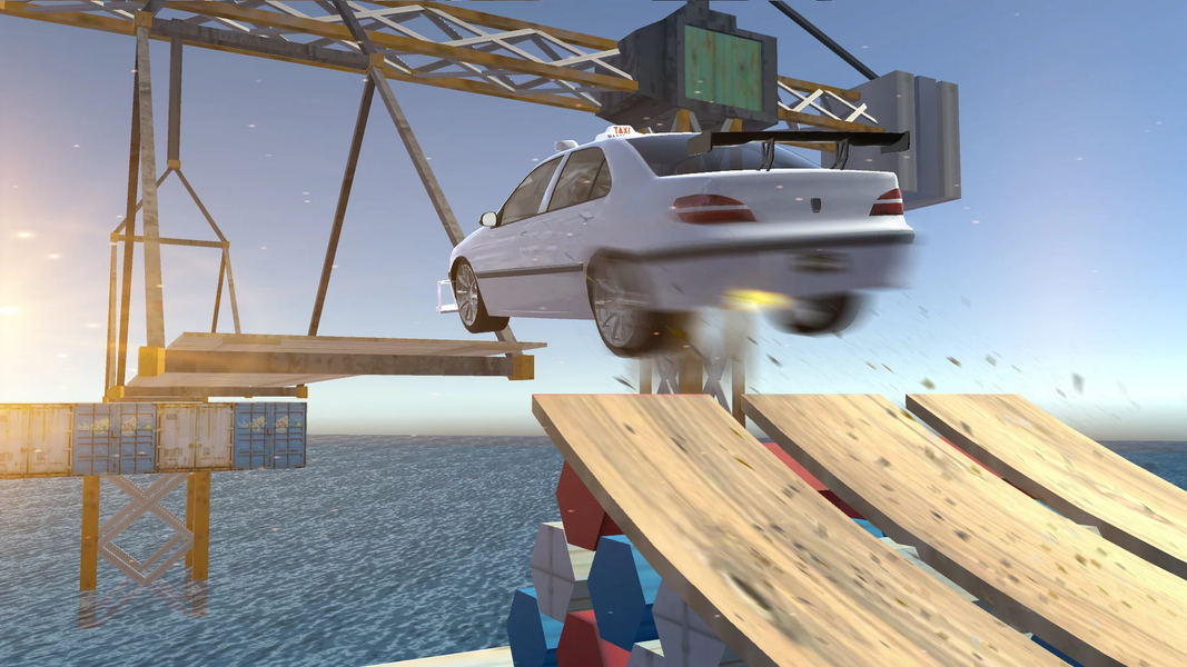 Taxi Driving Games - Gameplay image of android game