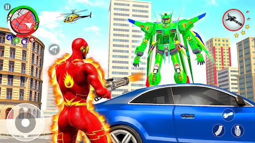 Fire Hero Robot Rescue Mission - Image screenshot of android app