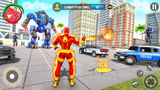Fire Hero Robot Rescue Mission - Image screenshot of android app