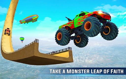 Impossible Monster Truck GT Stunt Car Racing Games - عکس برنامه موبایلی اندروید