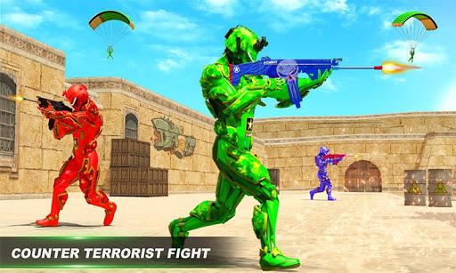 Anti Terrorist Robot Shooting - Gameplay image of android game