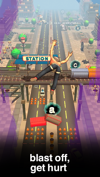 Jackass Human Slingshot - عکس بازی موبایلی اندروید