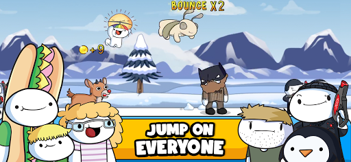 TheOdd1sOut: Let's Bounce - Gameplay image of android game