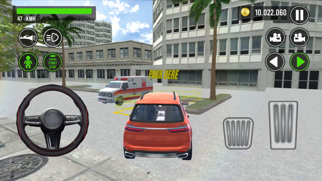 Real Car Driving Academy Game - Gameplay image of android game